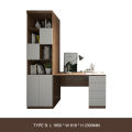 Bureau d'ordinateur de bureau One Wall Combinaison Cabinet