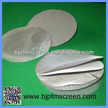 Stainless Steel Wire Mesh Disc Filters