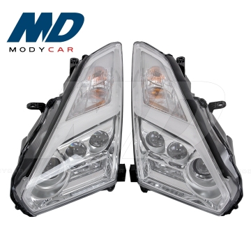 2017 LED Headlights LHD for 2008-2018 Nissan GTR R35
