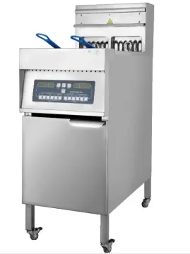 Commercial Computer Fryer Double Tanks Fryer Chicken and Fries