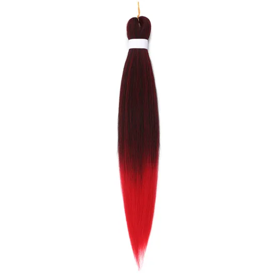 New Arrivals expression braid hair and expression hair bulk with expression pre stretched braiding hair 24 inches 100g