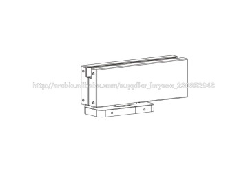 New design aluminum extruded alloy 80KGS door superior quality door hinge