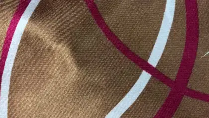 100 percent polyester clothing satin african print fabric