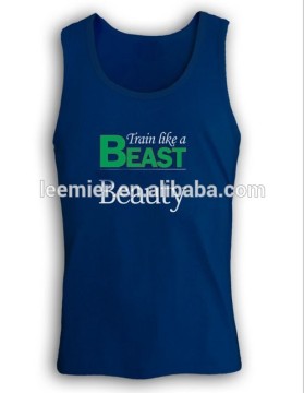 Custom full sublimation slim fit training vest