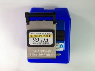 Fiber optic cleaver, Fujikura CT30A fiber cleaver, Sumitomo FC-6S fiber cleaver