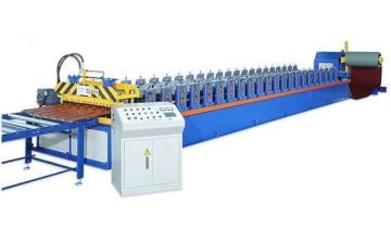 High Efficiency  Standard Metal Roofing  #45 Steel Colored Steel Roofing Sheet Forming Machinery