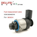 Vanne de commande de compteur de carburant 0928400748 pour Bosch