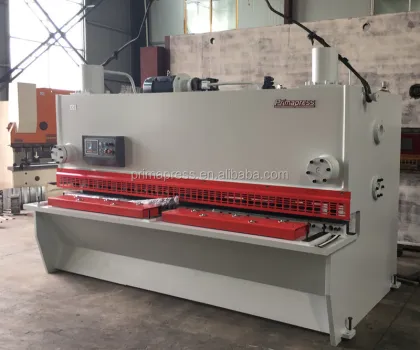 PRIMA Guillotine Metal Cutting Machine QC11K 8X3200 Automatic Hydraulic Shears for Sale