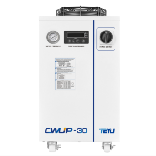 Портативный водоохладитель CWUP-30 для сверхбыстрого лазера УФ-лазера ±0,1°C Прецизионный Modbus 485 Связь