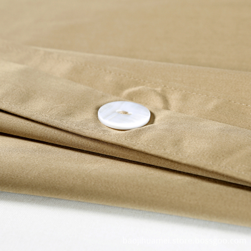 Ginger Yellow 4 PCS 100% Egyptian Cotton Bedding Sets