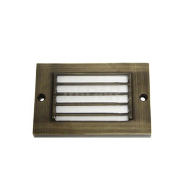 Groothandel Laagspanning 12V AC/DC Waterdichte LED -vloer Paneel Tuinverlichting in gegoten messing
