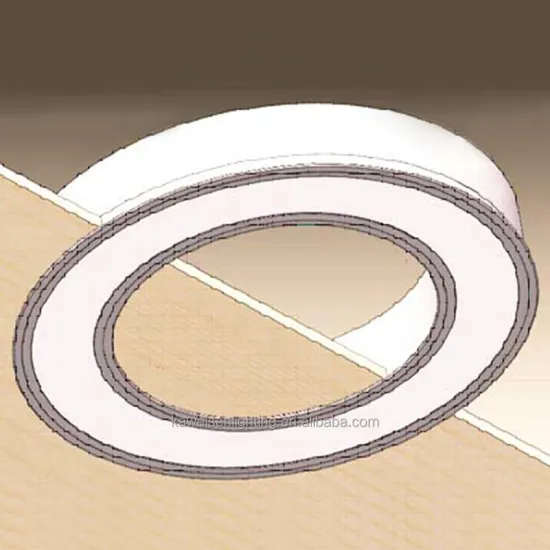 LED Linear and Circular Panel Lights: Ideal Solutions for Recessed Home Decoration, Office Imbedding, and Flush Mounting - 40W, 24\" Loop Design