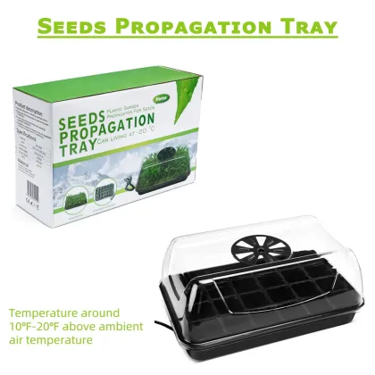 Hydroponic Growing Kits Plastic Seed Nursery Trays