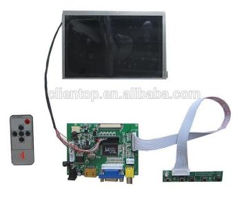 HV056WX2-100+HDMI+VGA +2AV of LCD driver board 5.6 inch LCD panel 1280*800 +LVDS cable +Remote control +OSD keypad