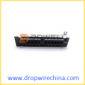 12 Port Mini Wall Mount Cat6 patch panel