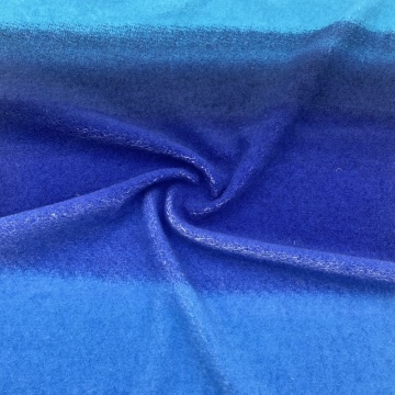 Tecido de mistura de poliéster de algodão de pelúcia macia