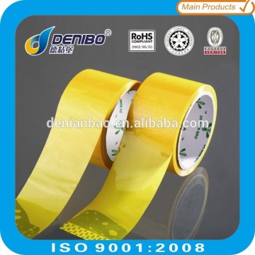 yellow packing tape with high quality and reasonable price