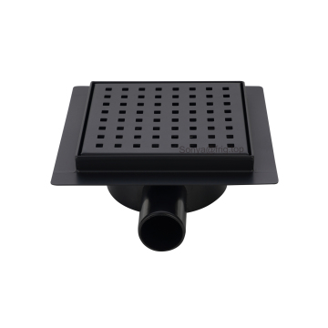 Drenaje de piso de colador cuadrado de acero inoxidable de color personalizado para el baño