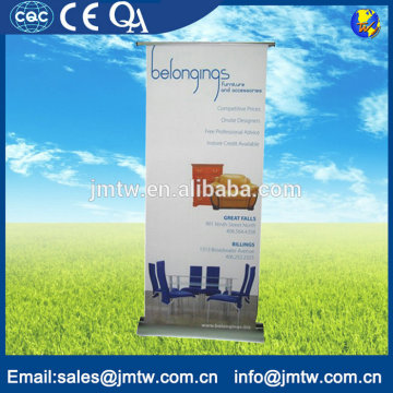 Factory Supply Silver Large Economy One Sided Aluminum Roll Up Banner