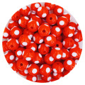 12-16-18mm round acrylic fancy mix beads