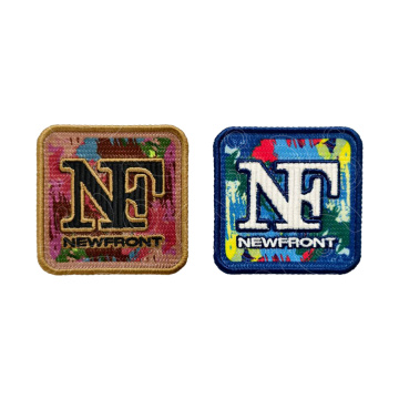 Pangkalan Sublimasi Pewarna dengan logo sulaman