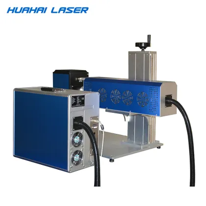 Portable CO2 10w laser print machine for bottles, paper laser marking machine for nonmetal