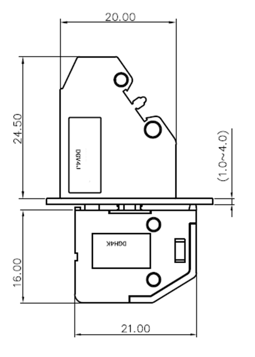 Pluggable Type Wall Mounting Plug