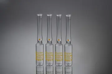 Amber clear glass ampoule vial bottles 4ml