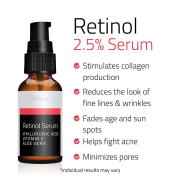 Korean Skin Care Gift Set: 20% Vitamin C + 5% Hyaluronic Acid + 2.5% Retinol