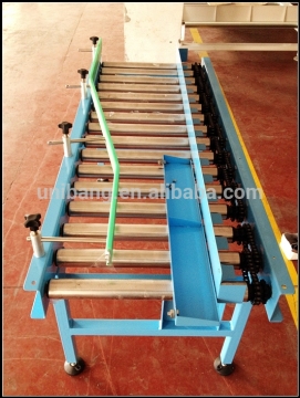 non-standard roller deck and bending conveyor