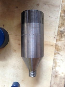 A105 เกลียว MNPT Swage Nipple