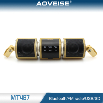 motorcycle audio system fm radio mp3 speaker accessories of motor cycle audio MT487[AOVEISE]