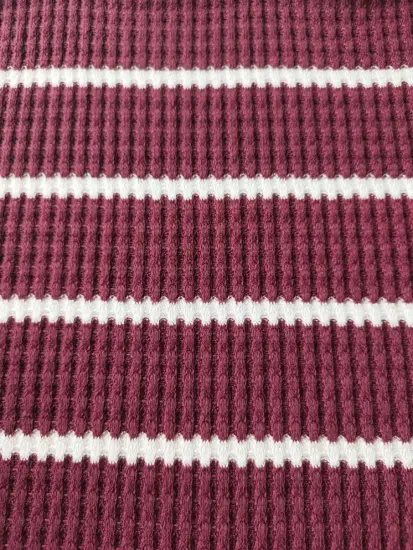 Poly Rayon Span Y/D Stripe Waffle