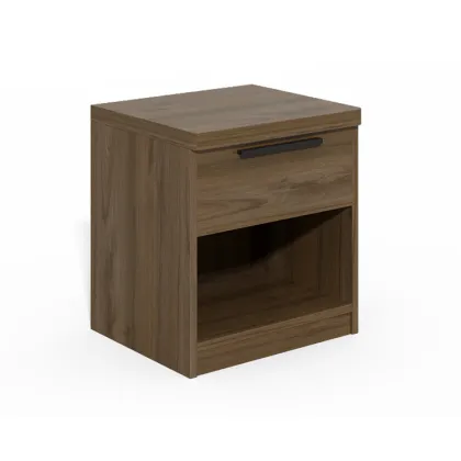 Modern Minimalist Wooden Drawer File Cabinet for Hotel Living Rooms