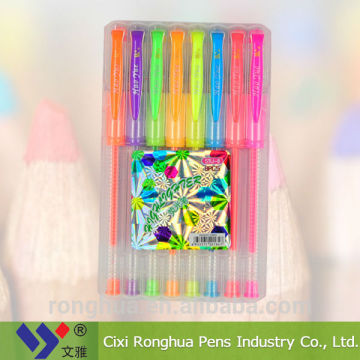 lovery and hot sell gel ink pen WY-STU