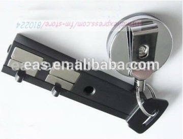 Fashionable black security display eas mini magnetic detacher