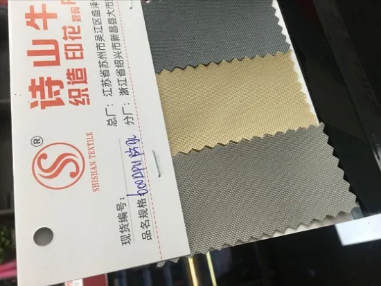 Environmental 600D Waterproof Fabric