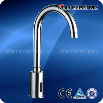 Kitchen, Bathroom Chrome Infra-red Automatic Basin Faucet
