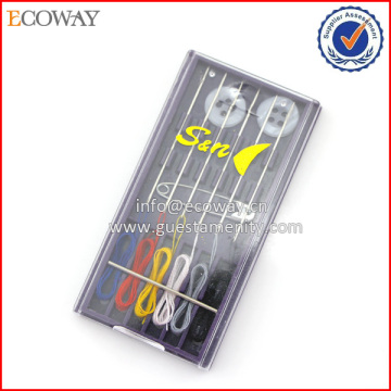 manufacture adult sewing kits/cheap mini hotel sewing kit