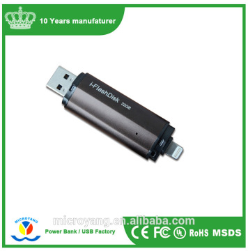 Multi-function smart mobile phone otg usb pen drives with custom logo