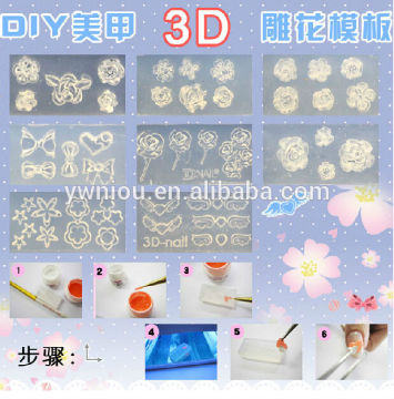 high quality nail silicone molds for building