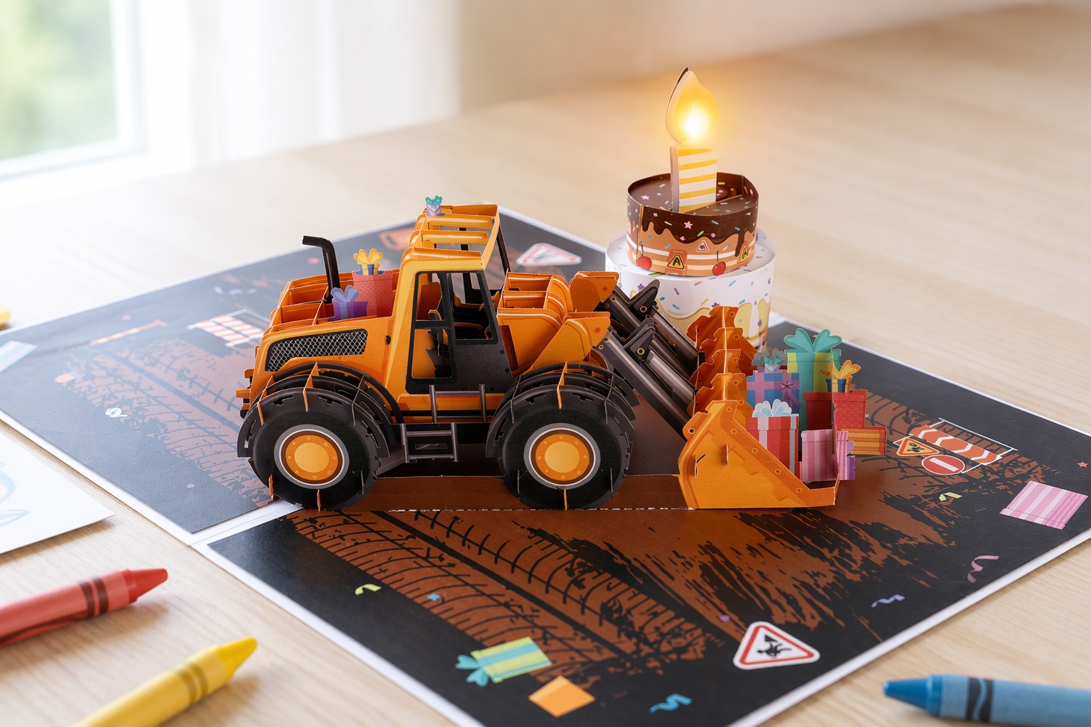 Interactive Birthday Greeting Card