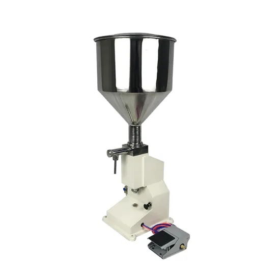 A02 Small Pneumatic Pedal Small Dose Paste Liquid Filling Machine