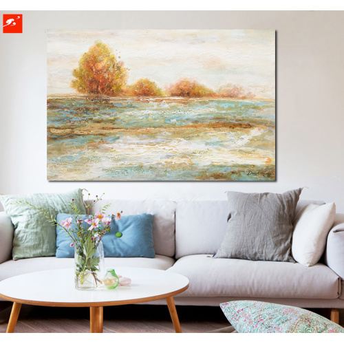 Sea Waves Wall Picture Island Canvas Art Print