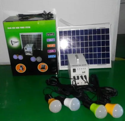 10w rural solar system