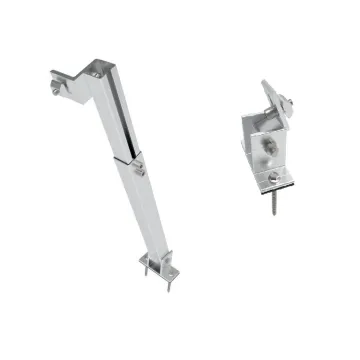 OEM Aluminum Solar Adjustable Roof Mounting Front Leg for Flat or Tin Roofs