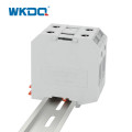 DIN Rail High Current Terminal Block