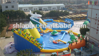 Thrilling Inflatable Water Playground for Kids and Adults