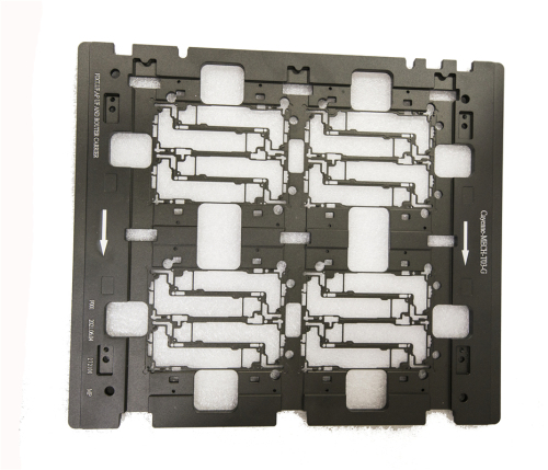 Custom Aluminum Router Carrier CNC Machined Laser Cutting