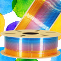 Klarer PLA -Filament 1,75 mm transparenter Regenbogen